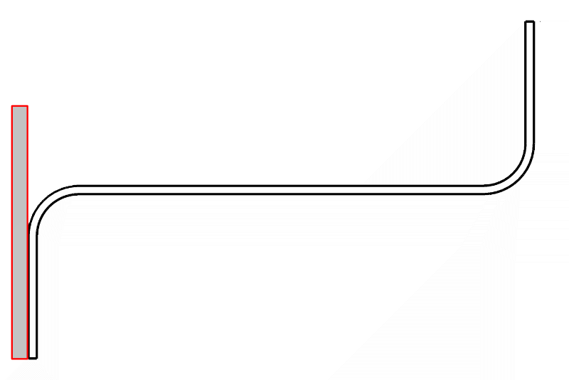 Bande de 30mm posée